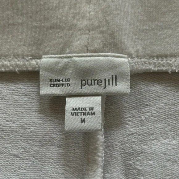 J. Jill Pure Jill Size M slim leg cropped pants - Picture 4 of 4